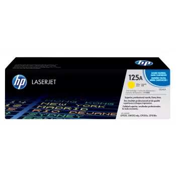 HP 125A zolty oryginalny toner LaserJet, 1400 stron, 1 szt.