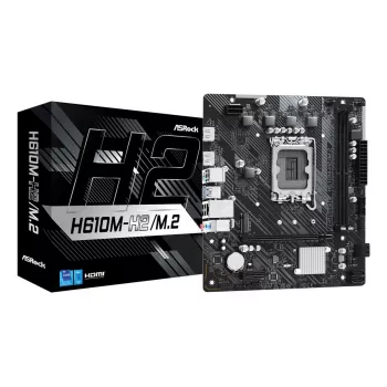 Płyta główna ASRock H610M-H2/M.2 LGA1700 Intel H610 2 x DDR4 2 x HDMI 2.1 TMDS kompatybilna mATX