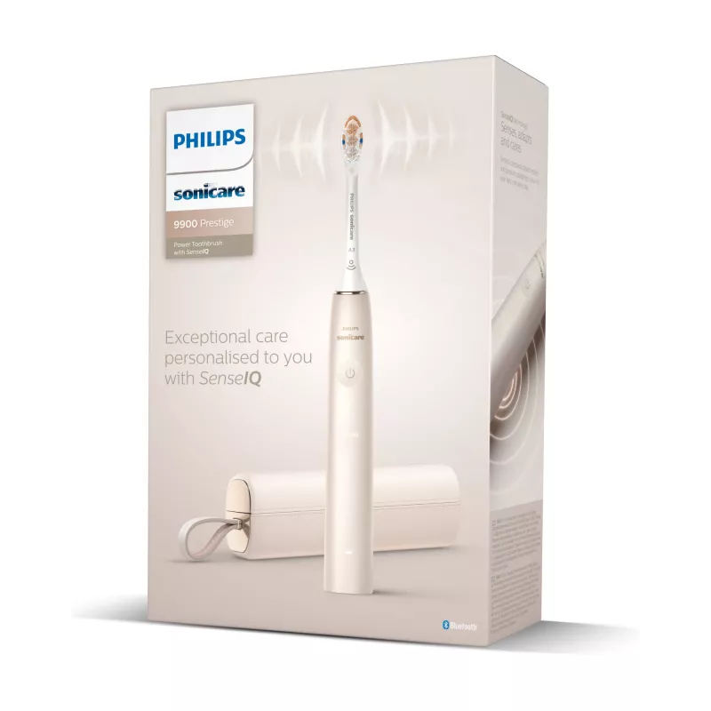 Philips Sonicare DiamondClean Prestige 9900 series DiamondClean Prestige HX9992/11 Soniczna szczoteczka elektryczna z SenseIQ - Szampańska