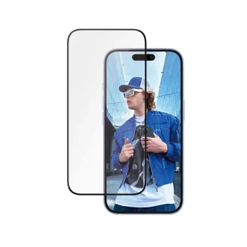 PanzerGlass ® Ceramiczna osłona ekranu iPhone 16 | 15 | Ultra-Wide Fit z EasyAligner