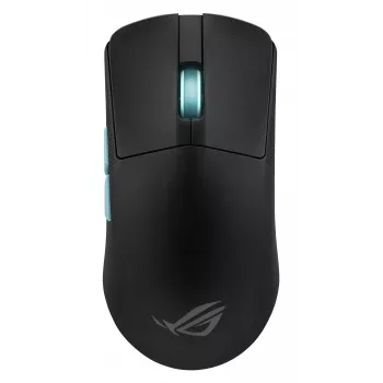 Mysz gamingowa ASUS ROG Harpe Ace Aim Lab Edition, ambidekstralna, RF Wireless + Bluetooth + USB Type-A, optyczna, 36000 DPI
