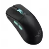 Mysz gamingowa ASUS ROG Harpe Ace Aim Lab Edition, ambidekstralna, RF Wireless + Bluetooth + USB Type-A, optyczna, 36000 DPI
