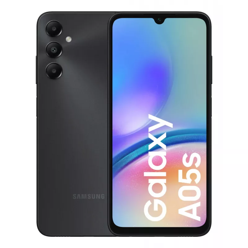 Samsung Galaxy A05s 17 cm (6.7 cala) Dual SIM Android 13 4G USB Type-C 4 GB 64 GB 5000 mAh Czarny