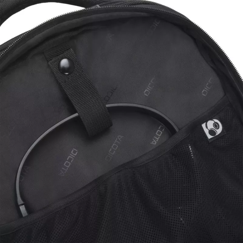 DICOTA Eco Backpack Select - plecak na notebooka 13-15,6 cala - czarny / PET z recyklingu