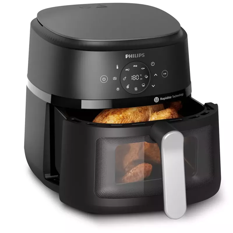 Frytkownica powietrzna Philips NA231/00 seria 2000 — 6,2 l, 1700 W, 13 programów, technologia Rapid Air niskotłuszczowa