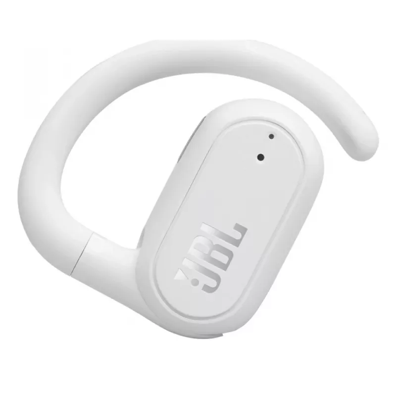 Zestaw słuchawkowy JBL Soundgear Sense True Wireless Stereo (TWS) z zaczepami na uszy, do rozmów/muzyki, USB Type-C, Bluetooth, biały