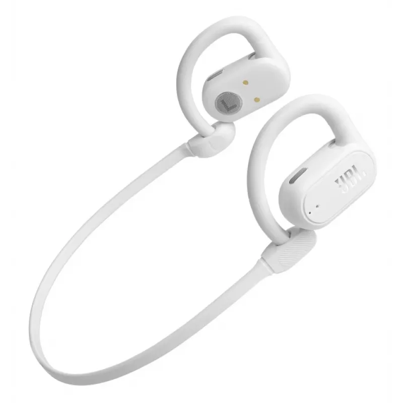Zestaw słuchawkowy JBL Soundgear Sense True Wireless Stereo (TWS) z zaczepami na uszy, do rozmów/muzyki, USB Type-C, Bluetooth, biały