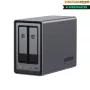 Ugreen NASync DXP2800 NAS System 2-Bay Compact Intel® N N100 8 GB DDR5 0 TB UGOS Pro Czarny