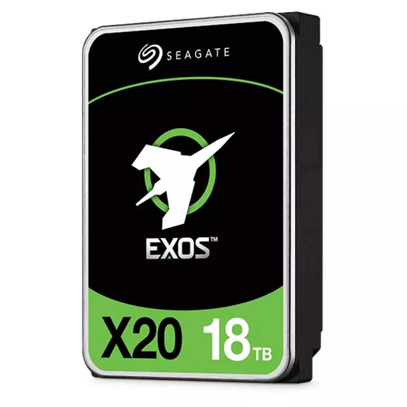 Wewnętrzny dysk twardy Seagate Enterprise Exos X20 18 TB 7200 RPM 3,5 cala Serial ATA III