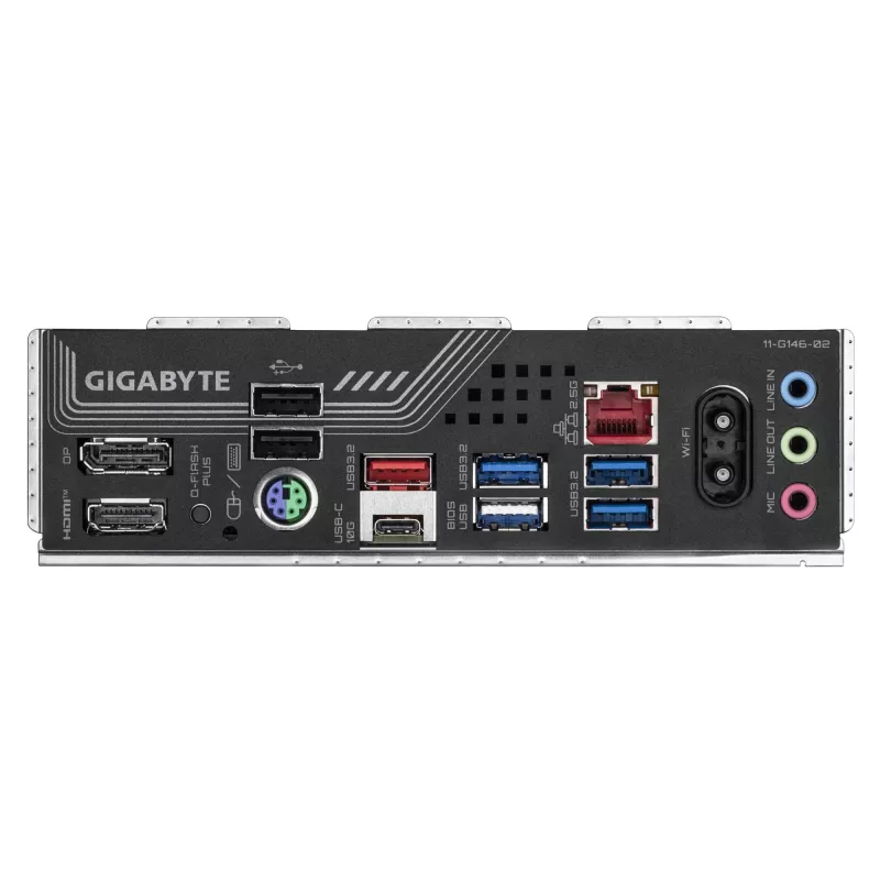 Płyta główna GIGABYTE B850 GAMING X WIFI6E - procesory AMD Ryzen 9000 Series, 12+2+2 fazy cyfrowego VRM, do 8200MHz DDR5 (OC), 1xPCIe 5.0 + 2xPCIe 4.0 M.2, 2.5LAN, WIFI 6E, USB 3.2 Gen 2x2