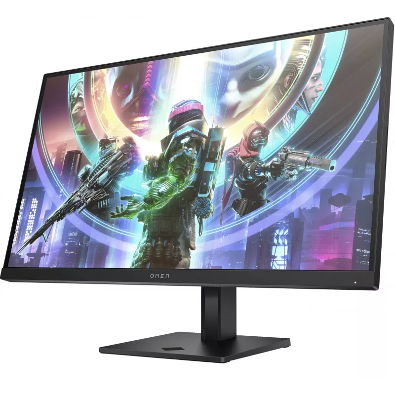 Monitor gamingowy OMEN by HP 27 cali QHD 240 Hz - OMEN 27qs, 68.6 cm (27 cali), 2560 x 1440 pikseli, Quad HD, LCD, 1 ms, Czarny