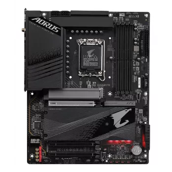 Płyta główna GIGABYTE Z790 AORUS ELITE AX - obsługuje procesory Intel Core 14. generacji, 16*+2+1 faz cyfrowego VRM, do 7600 MHz DDR5 (OC), 4x PCIe 4.0 M.2, Wi-Fi 6E, 2,5GbE LAN, USB 3.2 Gen 2x2