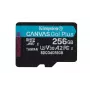 Kingston Technology 256 GB microSDXC Canvas Go Plus Gen4 200R A2 U3 pojedyncze opakowanie bez adaptera