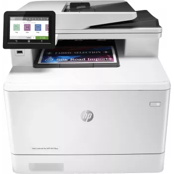 HP Color LaserJet Pro MFP M479fnw, Drukuj, kopiuj, skanuj, faks, e-mail, Skanuj do e-mail/PDF; 50-arkuszowy podajnik ADF