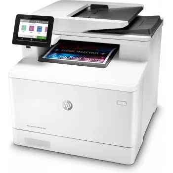 HP Color LaserJet Pro MFP M479fnw, Drukuj, kopiuj, skanuj, faks, e-mail, Skanuj do e-mail/PDF; 50-arkuszowy podajnik ADF