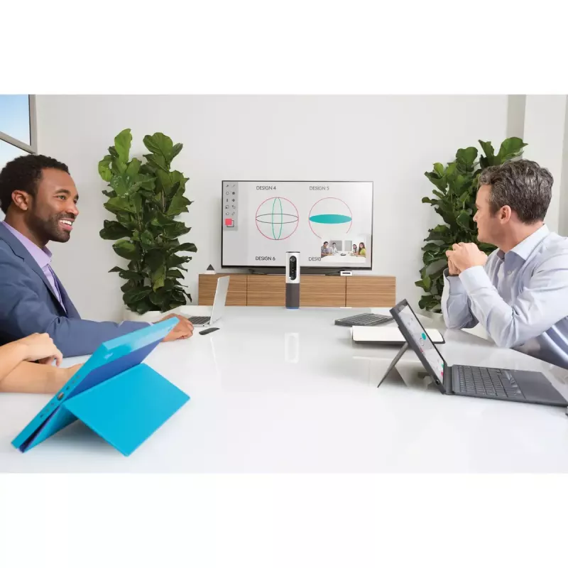 LOGITECH Conferencecam Connect Zintegrowane Rozwiązanie do Wideokonferencji Srebrny