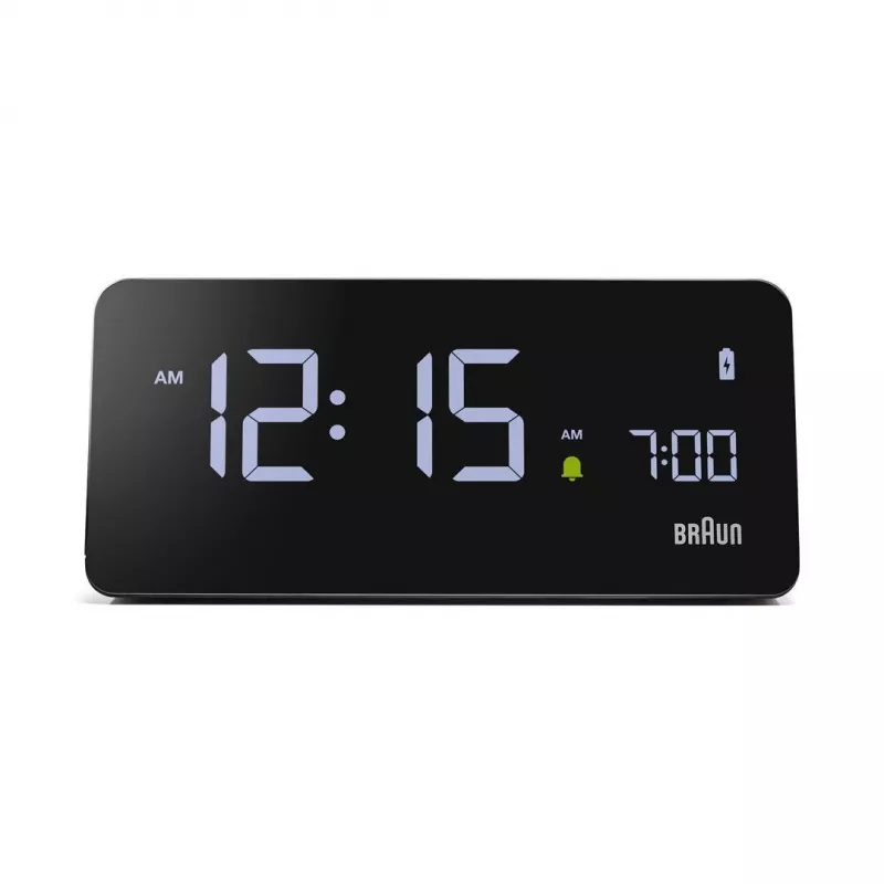 Braun BC21 Cyfrowy budzik Czarny