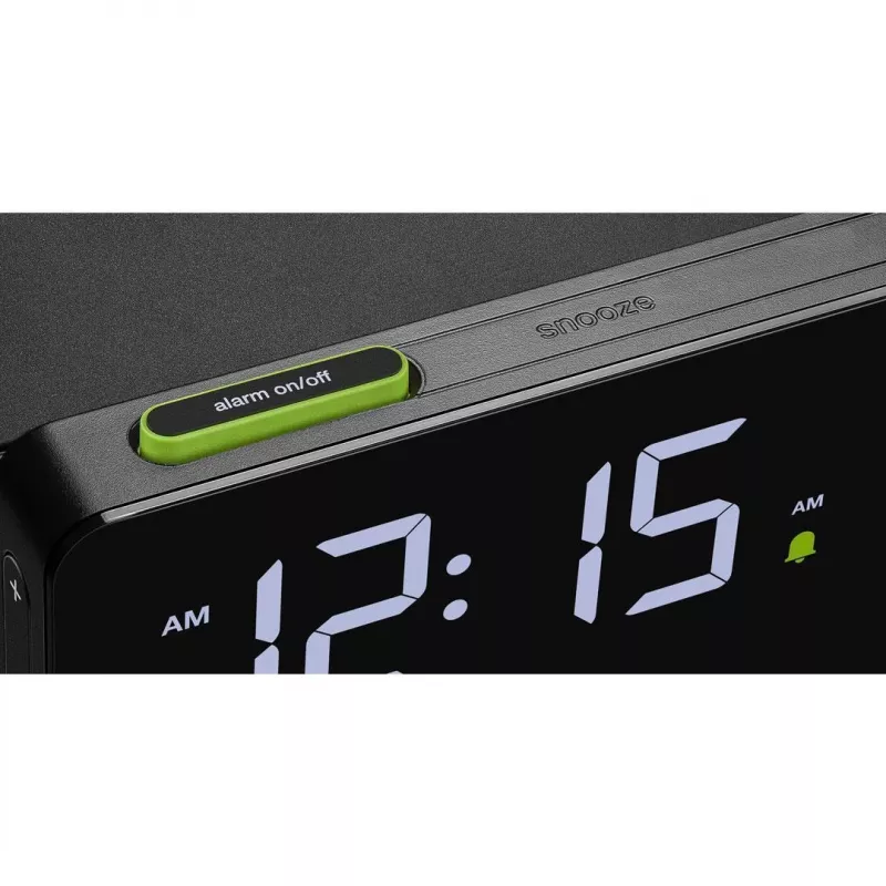 Braun BC21 Cyfrowy budzik Czarny