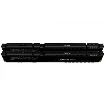 Kingston Technology FURY Beast 32GB 5600MT/s DDR5 CL36 DIMM (zestaw 2 sztuk) Czarny