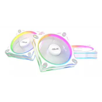 Wentylator obudowy ASUS Prime MR120 120 mm 1600 obr./min Biały (3-pak, LED, 58 CFM, 23 dB)