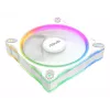 Wentylator obudowy ASUS Prime MR120 120 mm 1600 obr./min Biały (3-pak, LED, 58 CFM, 23 dB)