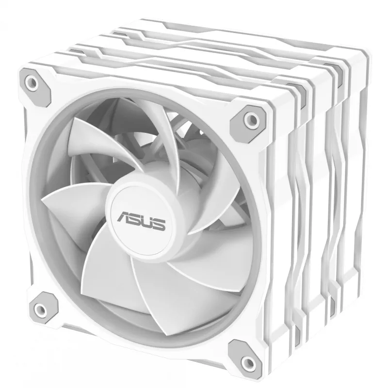 Wentylator obudowy ASUS Prime MR120 120 mm 1600 obr./min Biały (3-pak, LED, 58 CFM, 23 dB)