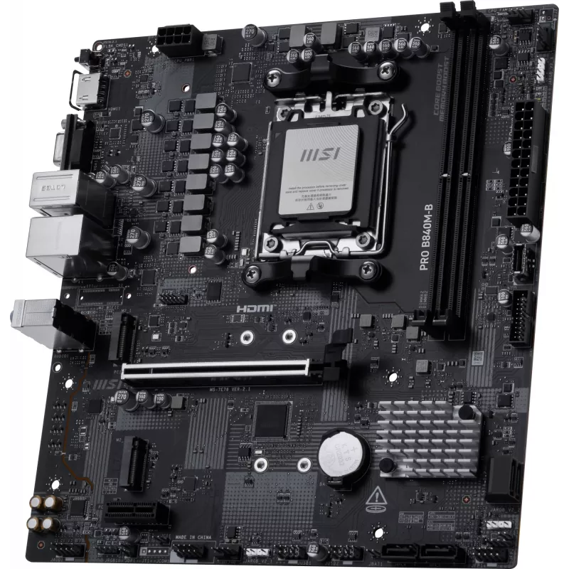 Płyta główna MSI PRO B840M-B AMD B840 Socket AM5 micro ATX