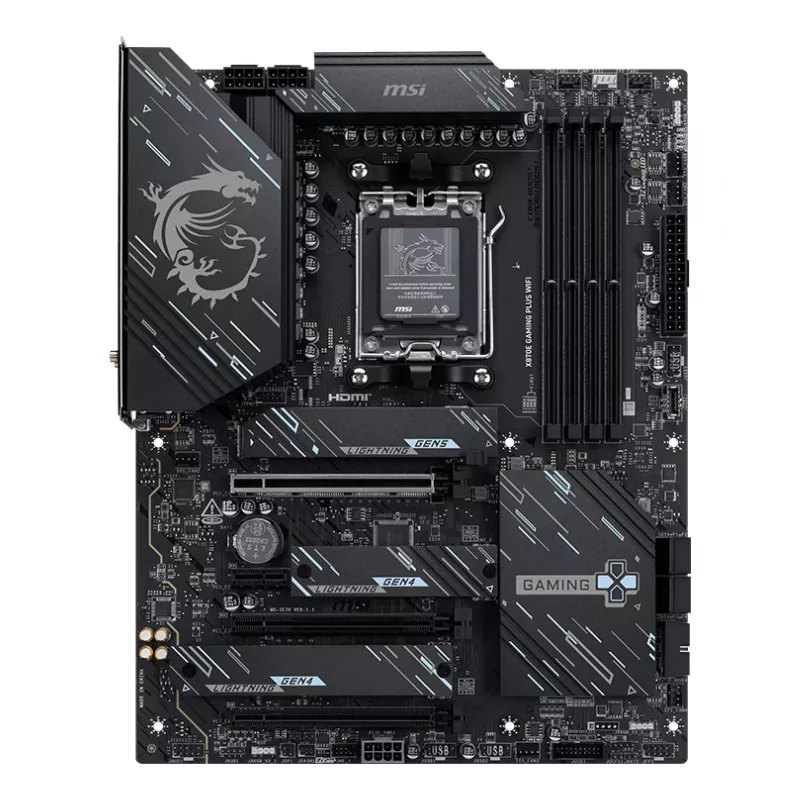 MSI X870E GAMING PLUS WIFI płyta główna AMD X870E Socket AM5 ATX