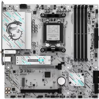 Płyta główna MSI B840M GAMING PLUS WIFI6E microATX, Socket AM5, DDR5 do 256 GB, Wi‑Fi 6E, 2.5GbE, M.2 x2, HDMI 2.1