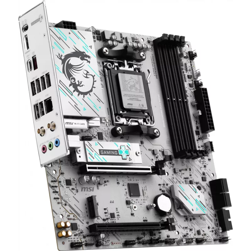 Płyta główna MSI B840M GAMING PLUS WIFI6E microATX, Socket AM5, DDR5 do 256 GB, Wi‑Fi 6E, 2.5GbE, M.2 x2, HDMI 2.1