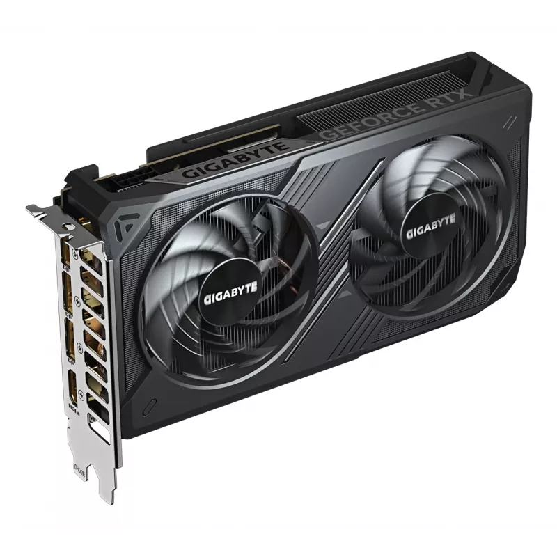 Karta graficzna GIGABYTE GeForce RTX 5060 WINDFORCE OC 8G - 8 GB GDDR7, 128-bit, PCI-E 5.0, zegar rdzenia 2512 MHz, 3 x DisplayPort, 1 x HDMI, GV-N5060WF2OC-8GD