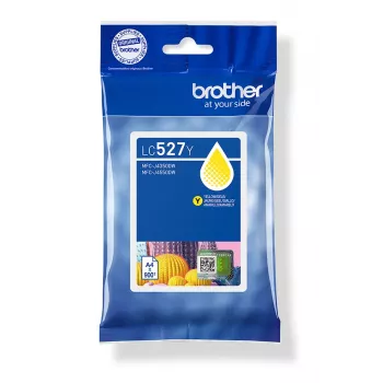 Oryginalny wkład atramentowy Brother LC527Y – żółty