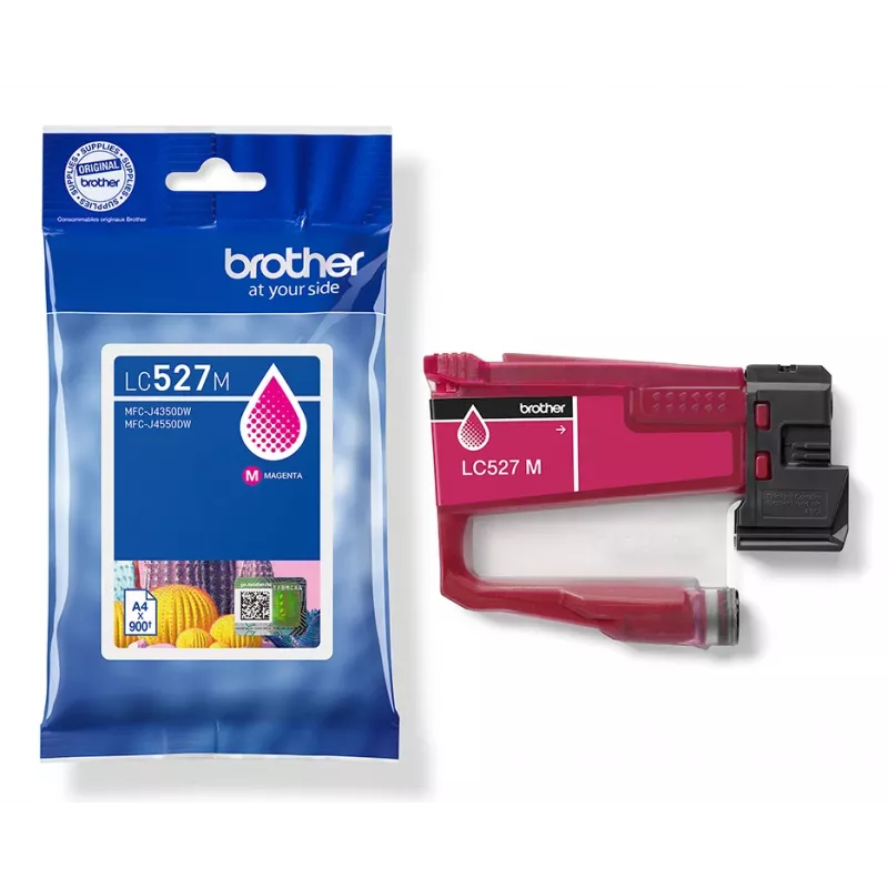 Oryginalny wkład atramentowy Brother LC527M — magenta
