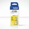 Oryginalna butelka z tuszem Brother BTD180Y żółty