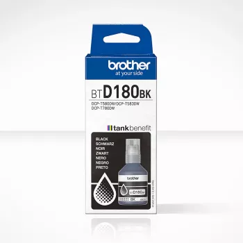 Brother BTD180BK Czarny Oryginalny Atrament Butelka