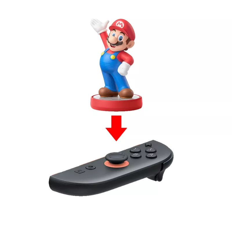 Nintendo Joy-Con 2 (R) Light czerwony, Joystick, Nintendo Switch 2, Home button, Analogue / Digital, Wireless, Bluetooth