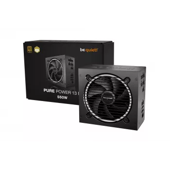 be quiet! Pure Power 13 M | 550W zasilacz 20+4 pin ATX ATX Czarny