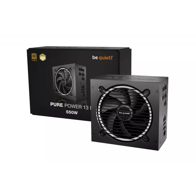 be quiet! Pure Power 13 M | 550W zasilacz 20+4 pin ATX ATX Czarny