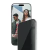 PanzerGlass SAFE. by ® 2-Way Privacy Screen Protector iPhone 17 Pro Max | Ultra-Wide Fit z EasyAligner