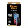 PanzerGlass ® 2-Way Privacy Screen Protector iPhone 17 | iPhone 16 Pro | Ultra-Wide Fit z EasyAligner