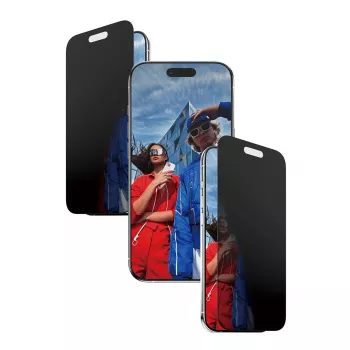 PanzerGlass ® Dwukierunkowa nakładka ochronna z filtrem prywatności do iPhone Air | Ultra-Wide Fit z EasyAligner