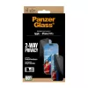 PanzerGlass ® Dwukierunkowa nakładka ochronna na ekran z funkcją prywatności iPhone 17 Pro | Ultra-Wide Fit z EasyAligner