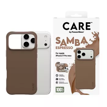 PanzerGlass CARE™ by ® Samba Case Espresso z MagSafe iPhone 17 Pro Max
