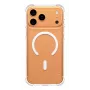 PanzerGlass CARE™ by ® Samba Case Transparent z Białym MagSafe iPhone 17 Pro Max