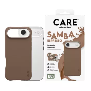 Etui PanzerGlass CARE by Fashionable Case Samba Espresso z MagSafe iPhone 17 Air
