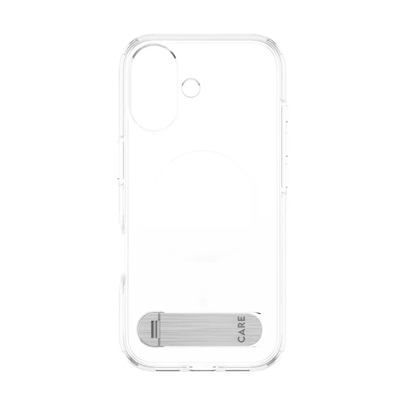 Pokrywa PanzerGlass CARE by Feature, przezroczysta, z podstawką i MagSafe, iPhone 17