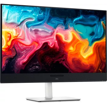 Monitor komputerowy DELL Plus S3225QC 80,3 cm (31,6 cala) 3840 x 2160 pikseli 4K Ultra HD QD-OLED Czarny, Srebrny