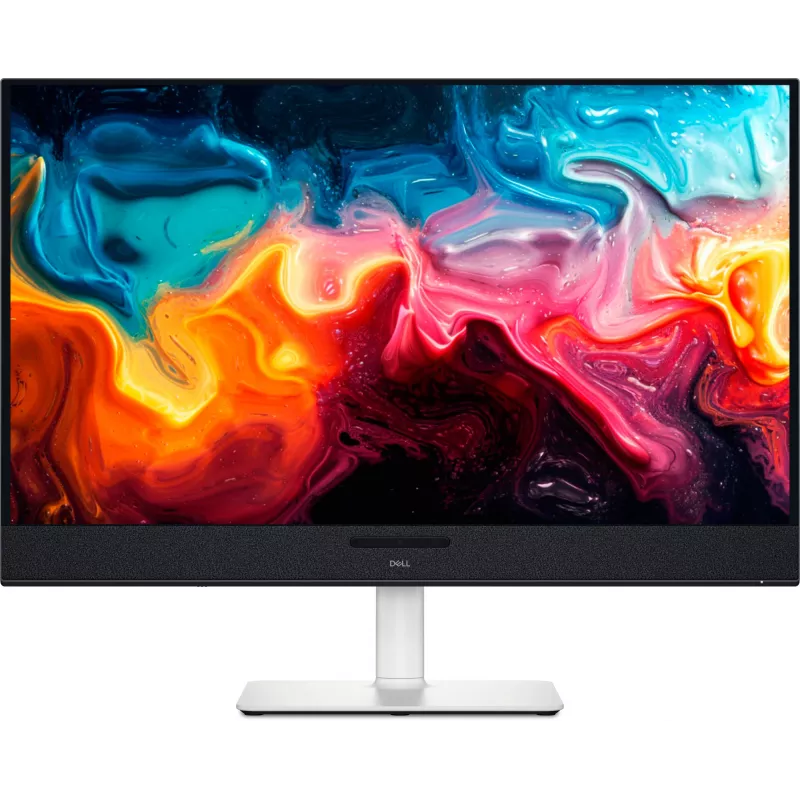 Monitor komputerowy DELL Plus S3225QC 80,3 cm (31,6 cala) 3840 x 2160 pikseli 4K Ultra HD QD-OLED Czarny, Srebrny