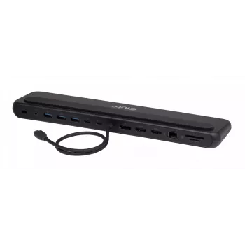 Stacja dokująca club 3d CSV-2541 USB-C z wyjściami HDMI i DisplayPort