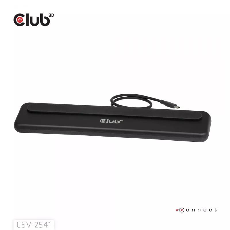 Stacja dokująca club 3d CSV-2541 USB-C z wyjściami HDMI i DisplayPort